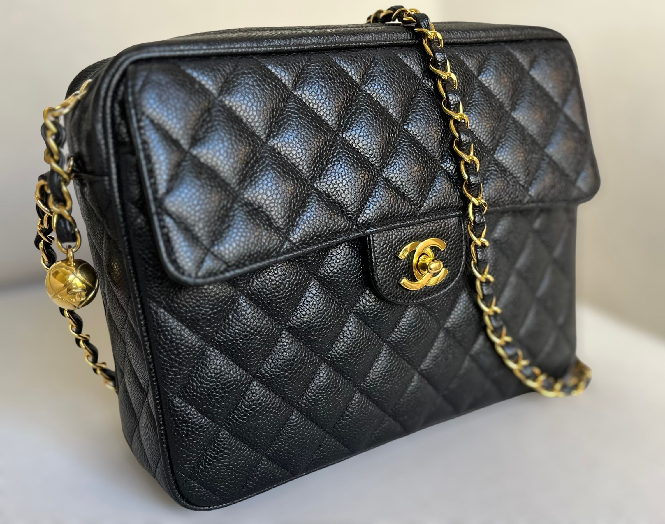 CHANEL Caviar Camera Bag