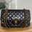 Thumbnail: Chanel Double Classic Flap Size Medium