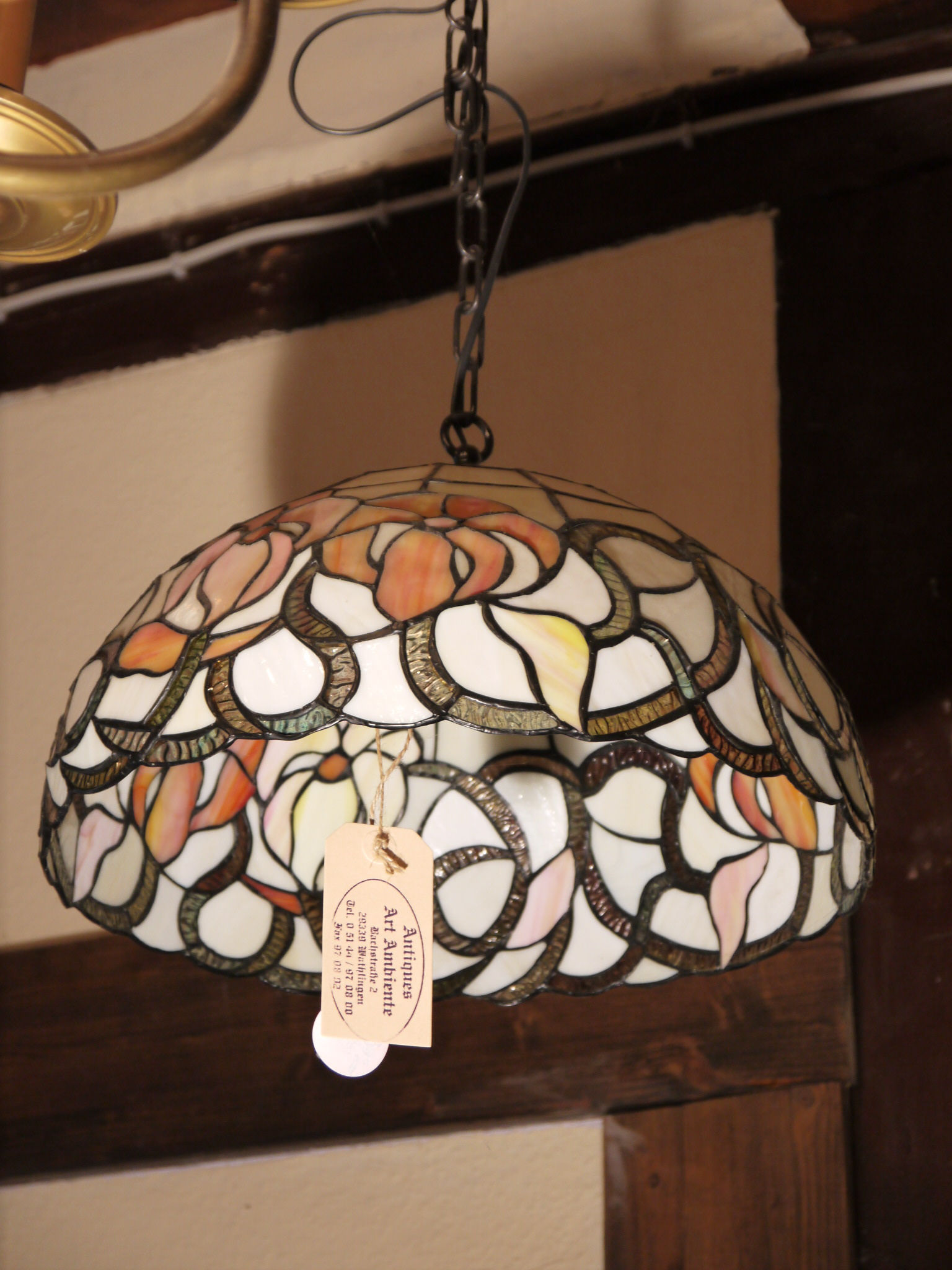 Sehr schöne Tiffany-Decken-Lampe...