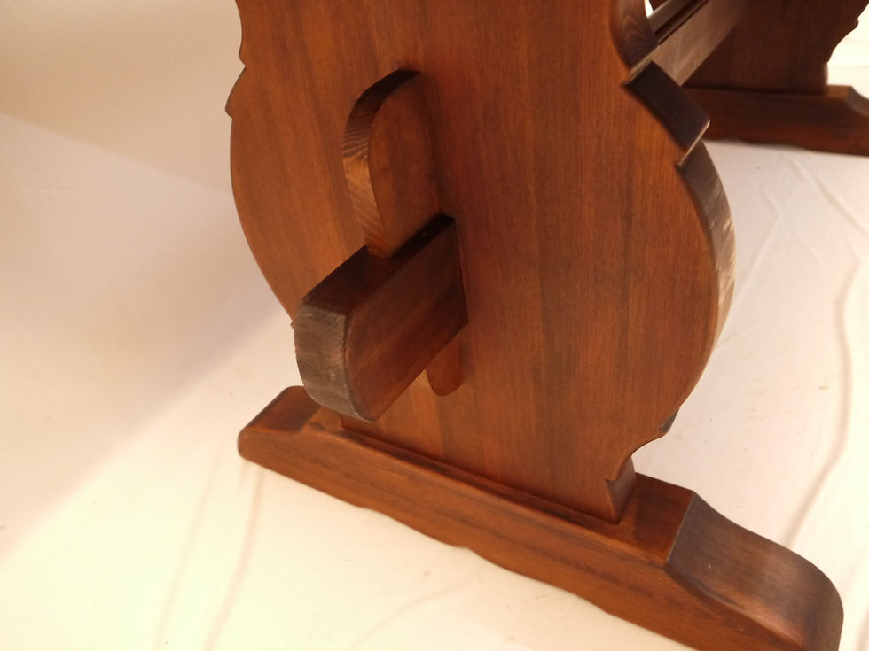 Miniaturbild: Imposante, große Weichholz-Tafel, 180 x 85 cm ...