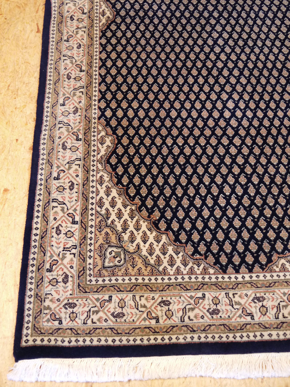 Miniaturbild: Stilvolle handgeknüpfte "Orient" Brücke 181 x 121 cm