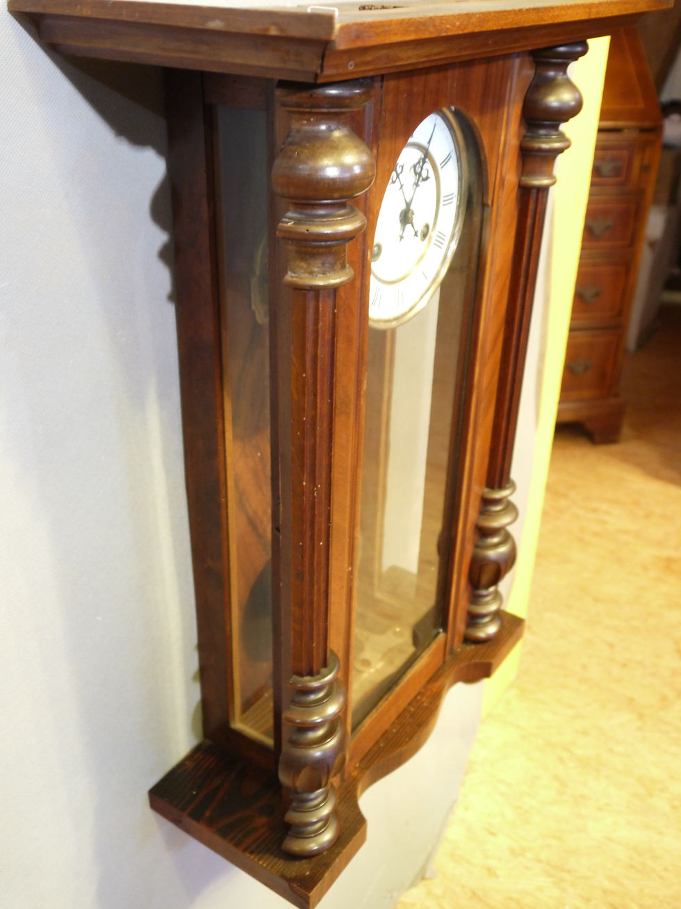 Miniaturbild: Stilvoller Junghans-Regulator, Gründerzeit um 1880/1890...