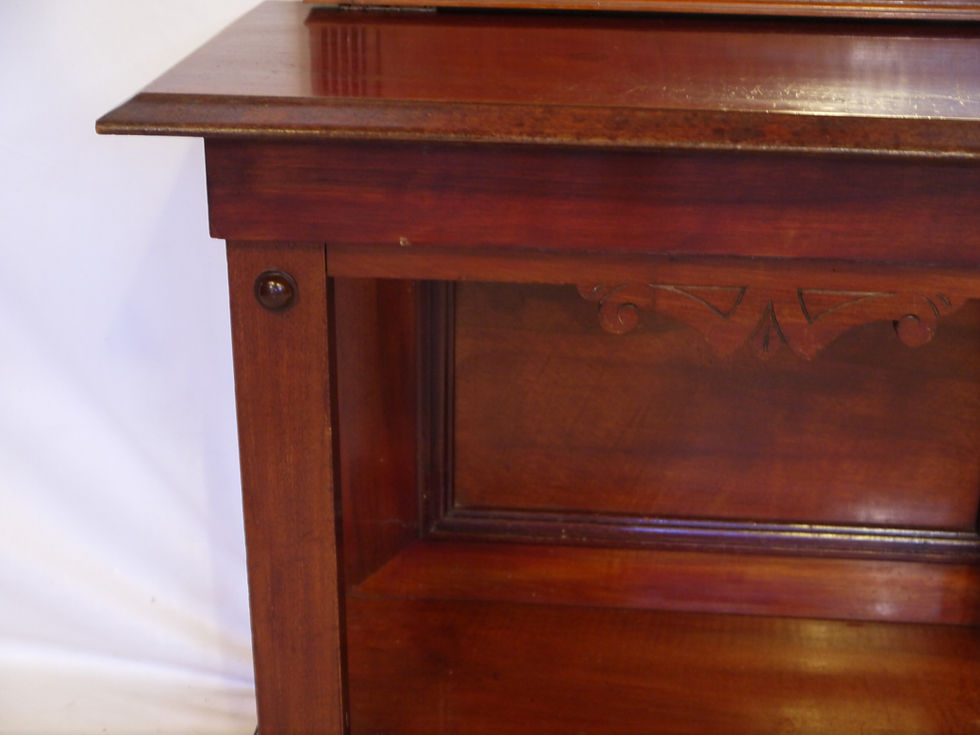 Miniaturbild: Eleganter Spiegel mit passender Konsole, Jugendstil 1895...
