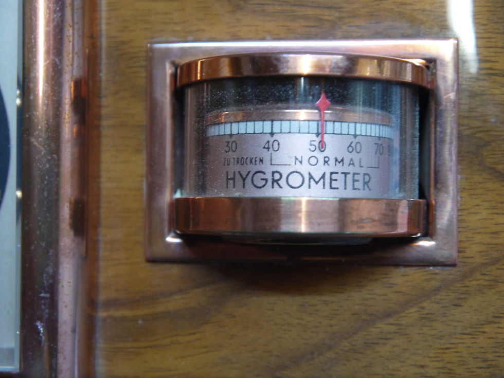 Miniaturbild: Ältere Wetterstation: Baro- Hygro- Thermometer...