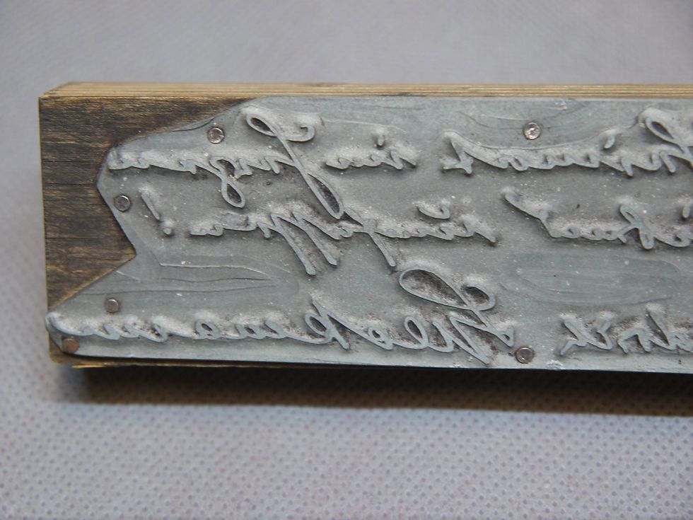 Miniaturbild: 4 tlg. Konvolut alter Druckplatten/Klischees: Franz Wreder...