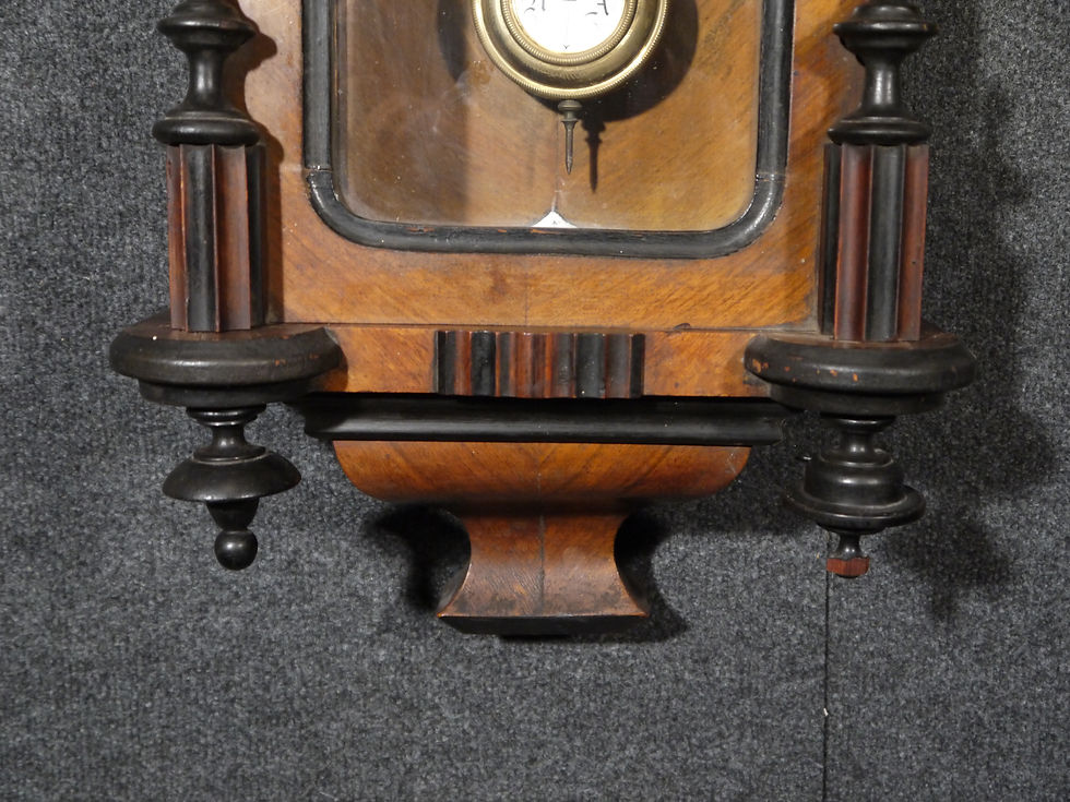 Miniaturbild: Sehr schöner Gründerzeit-Regulator, Nußbaum, um 1880/1890...