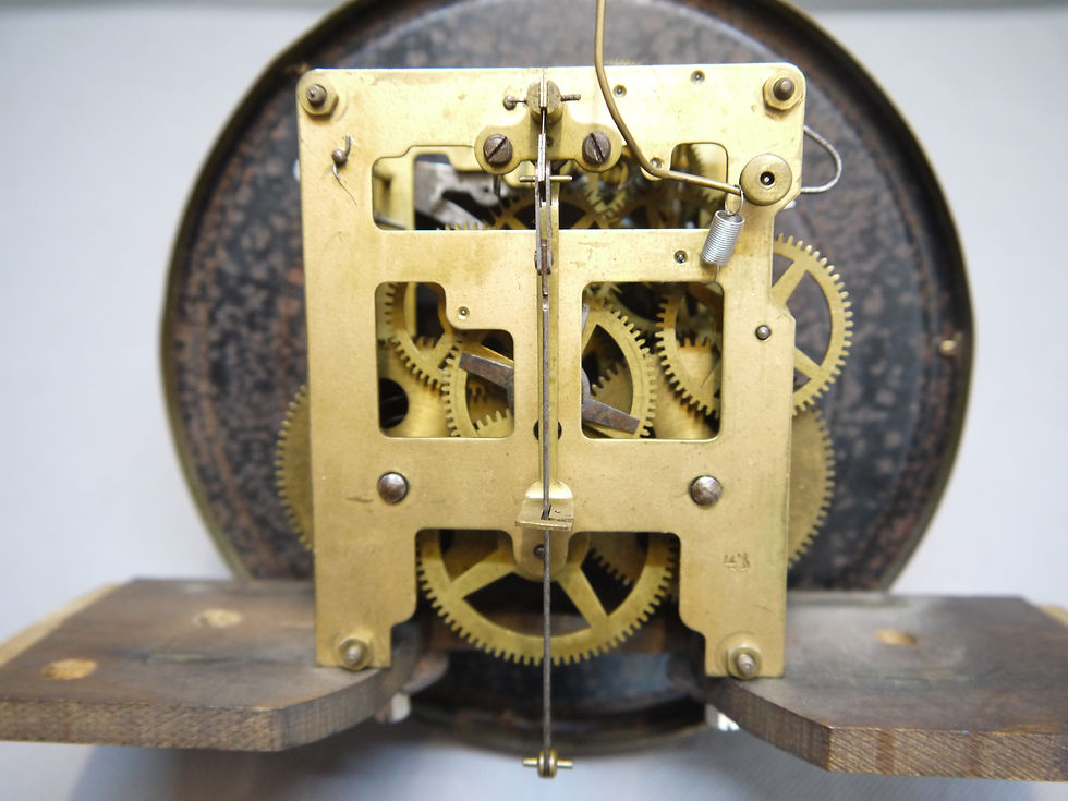 Miniaturbild: Altes Regulator-Uhrwerk, Gründerzeit....