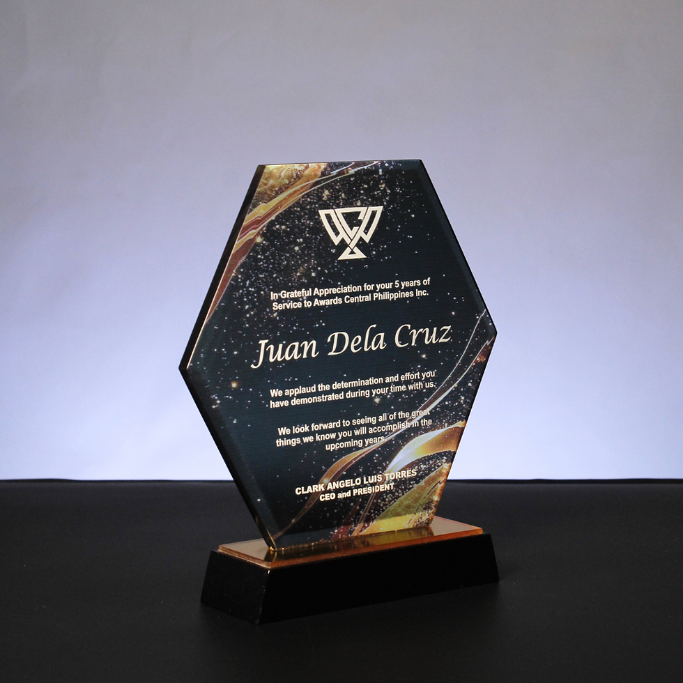 - Tall, pointed hexagonal peak conveys aspiration and forward drive. - Angled sides give a rising, directional silhouette.