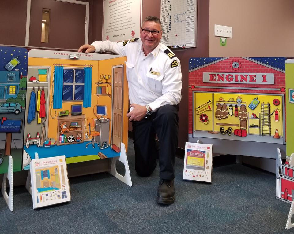 Fire Chief Eric Vogel Burnaby Fire Department with the Fire-ED Interactive System.jpg