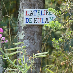 Pancarte atelier de rulan