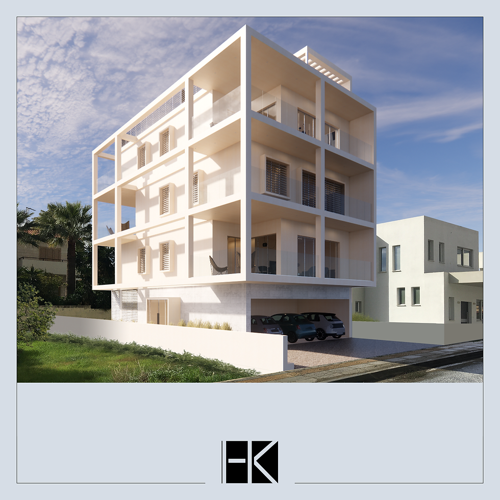 Harris Karakannas Architects Residential Development Lakatamia