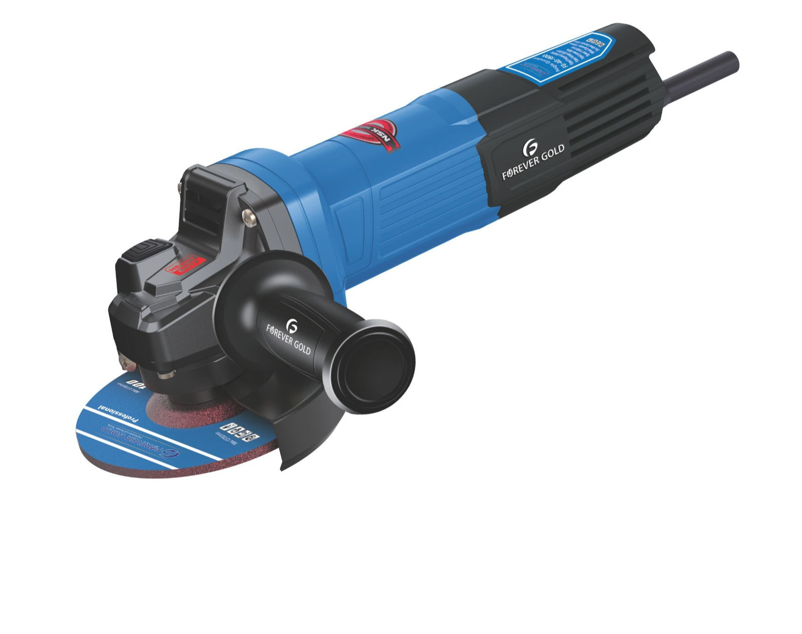 Forever Gold Angle Grinder Machine 5"(1800W-Heavy Duty) (Short Body)