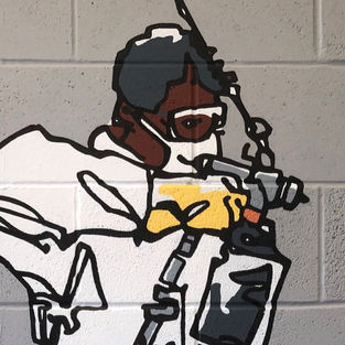 Mural at Charles Owen Limited Wrexham