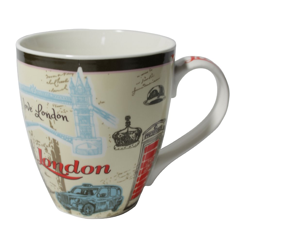 Thumbnail: Mug Set for Four Paris Design