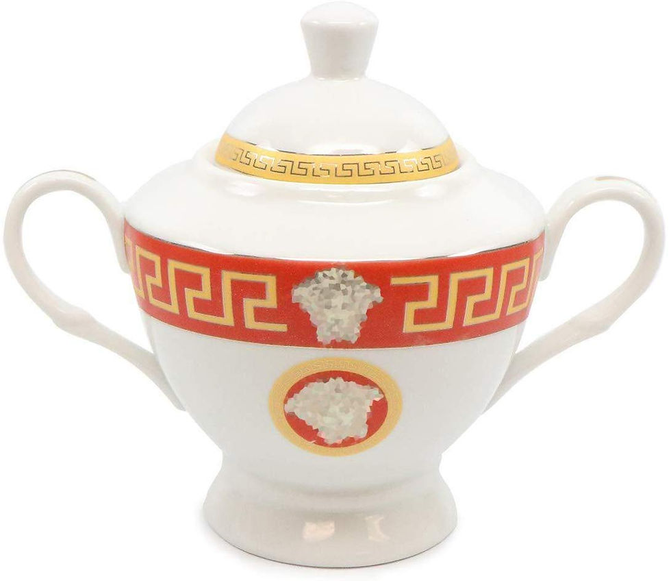 Thumbnail: Dinnerware Set For 8, Medusa in Red