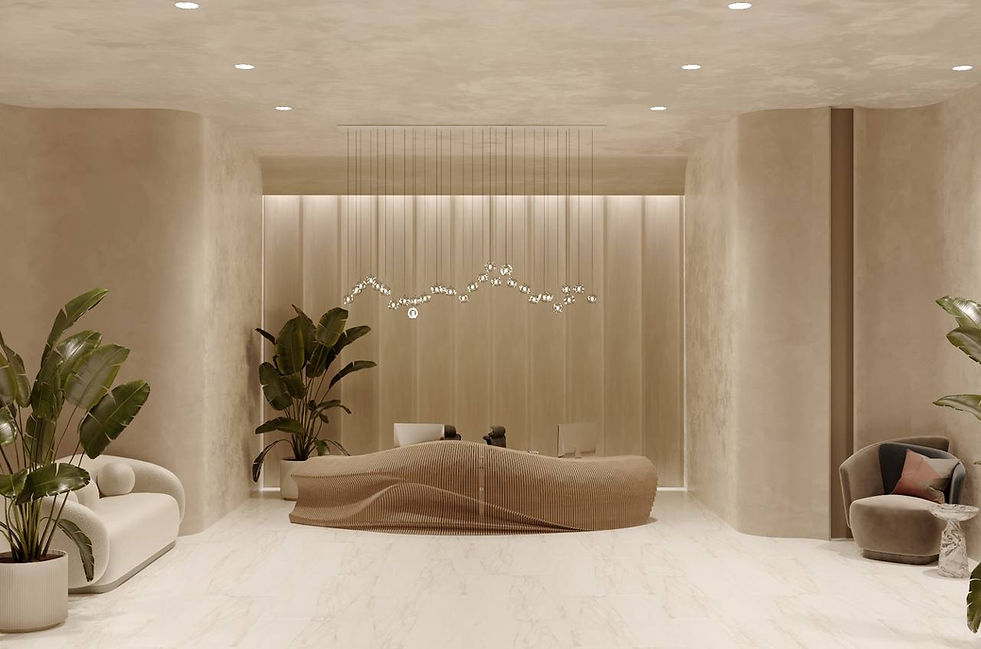 modern yuvarlak ofis tasarımı