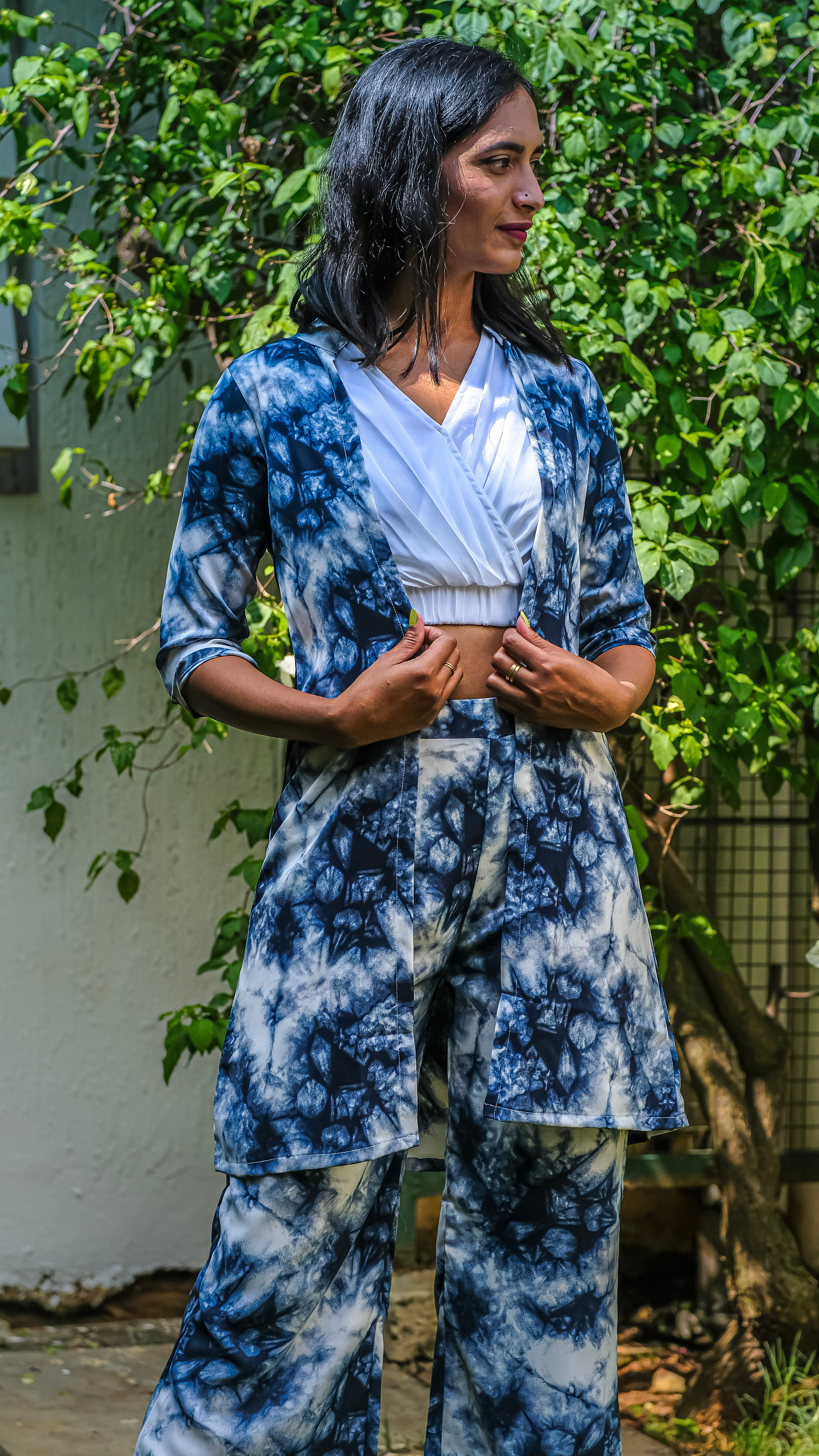 Blue Tie-Dye 3-Piece Set