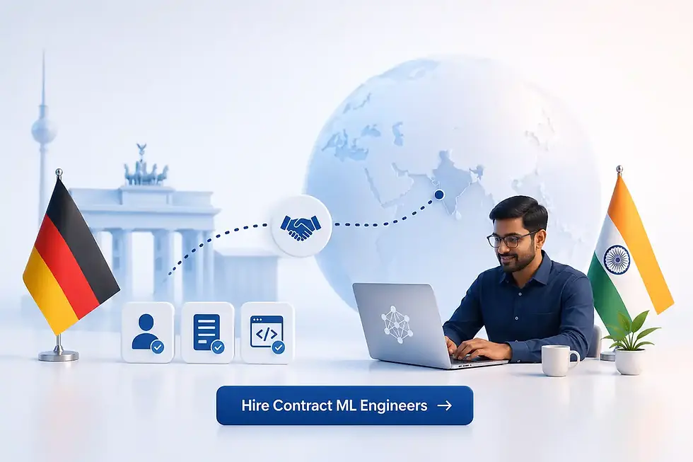 contract ML engineers India German