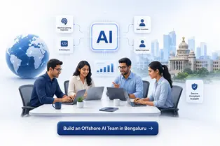 offshore AI team Bengaluru global companies