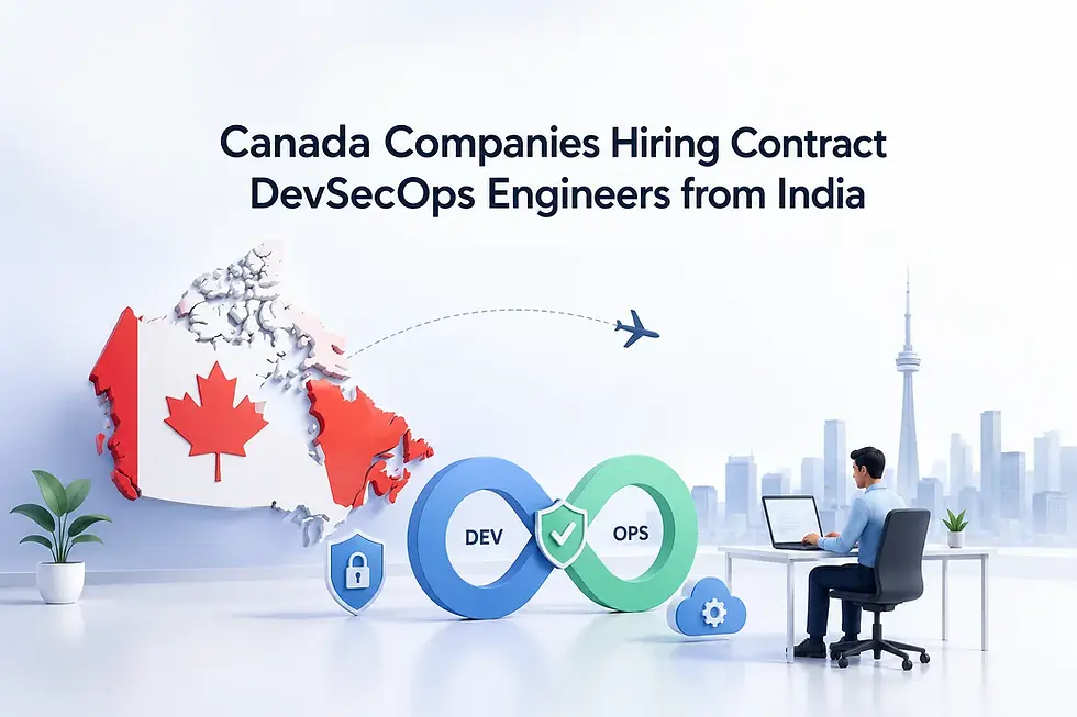 hire contract DevSecOps engineers India Canada