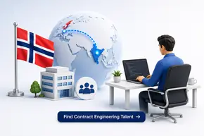 contract engineers India Norway fast
