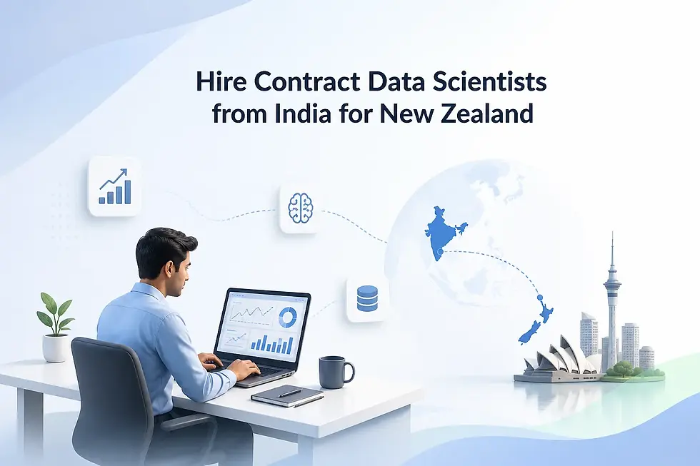 hire contract data scientists India New Zealand