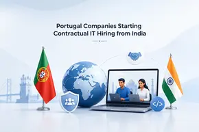 contractual IT hiring India Portugal