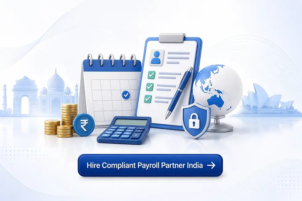 India payroll Australian company deadlines