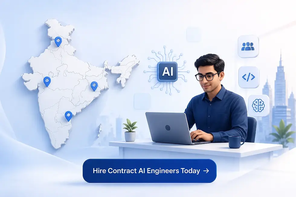 best Indian city hire contract AI engineers