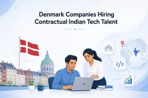 contractual Indian tech talent Denmark