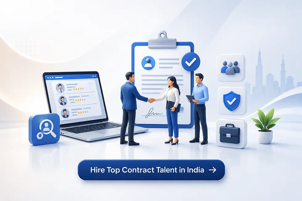 top contract staffing platforms India