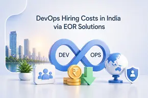 cost hire DevOps engineer India EOR