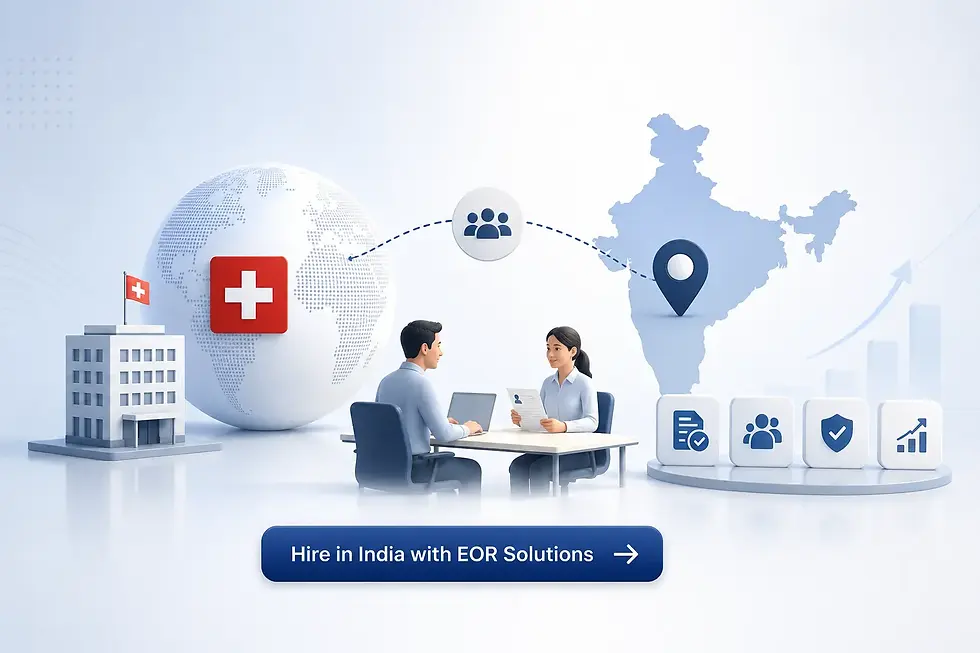 EOR India Swiss firms