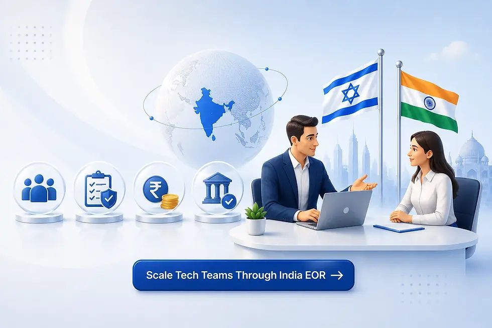 EOR India Israeli tech companies