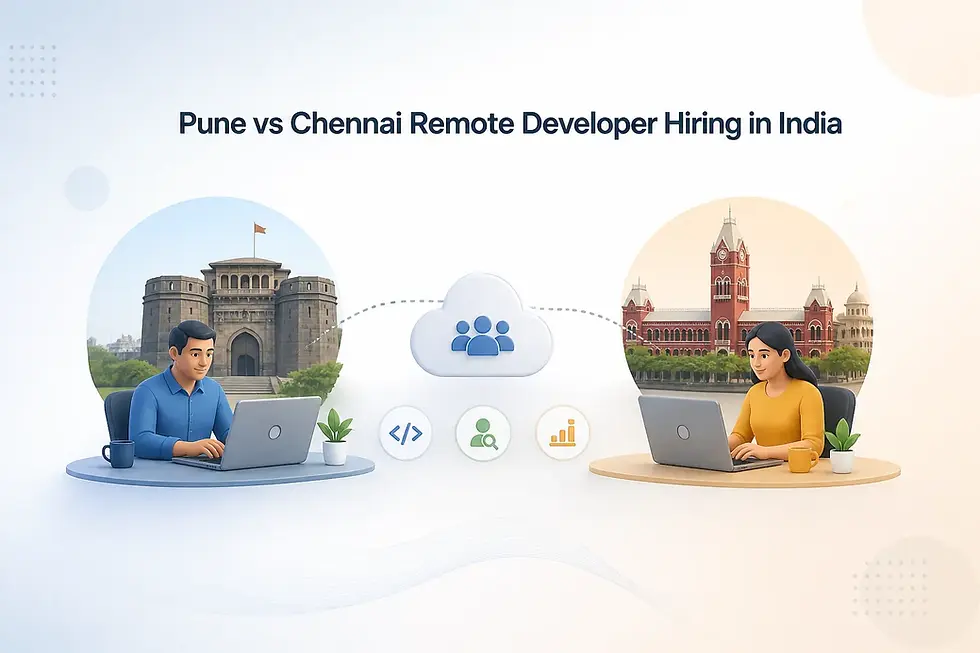 Pune vs Chennai hire developers India