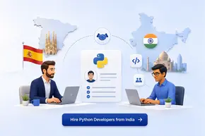 contract Python developers India Spain