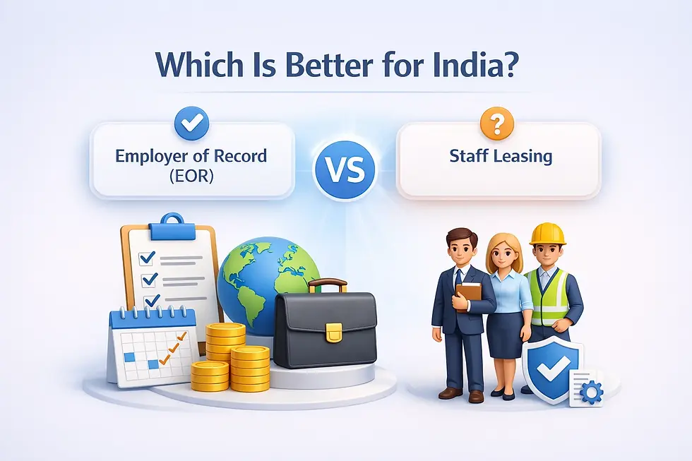 employer of record EOR staff leasing India