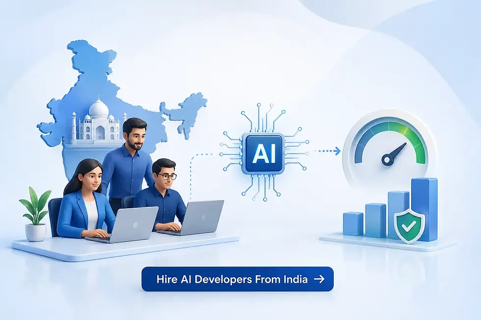 AI developer bench staffing India