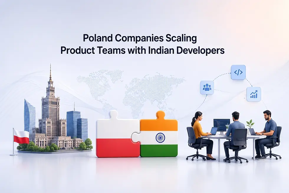 contract Indian developers Poland product scaling