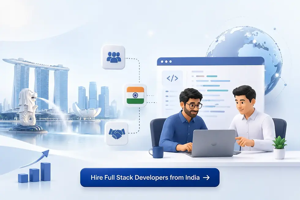Singapore companies hire full stack developer India
