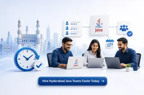 time-to-hire Java teams Hyderabad typical