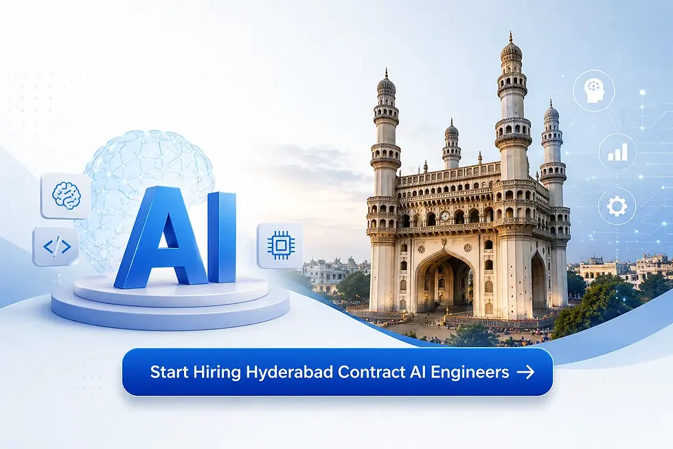 contract AI engineers Hyderabad fintech
