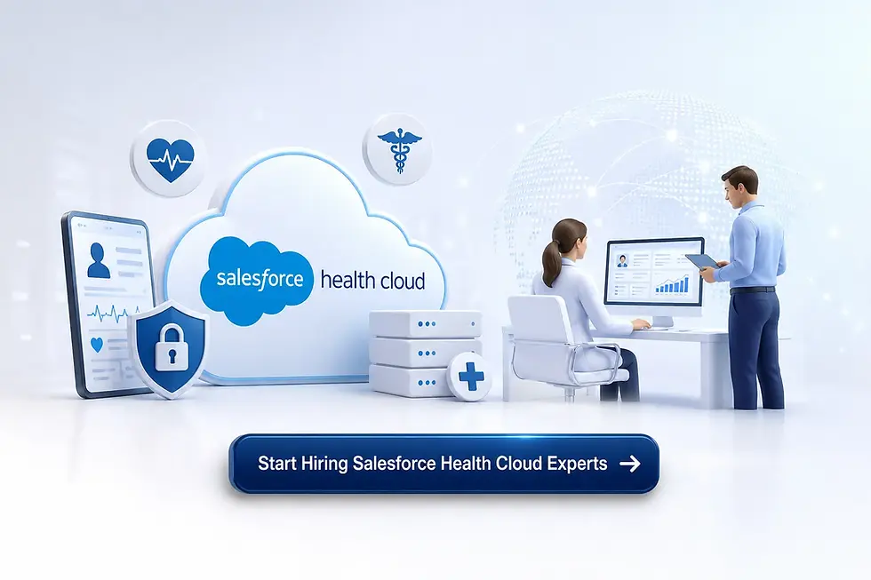 salesforce health cloud hiring sweden medtech