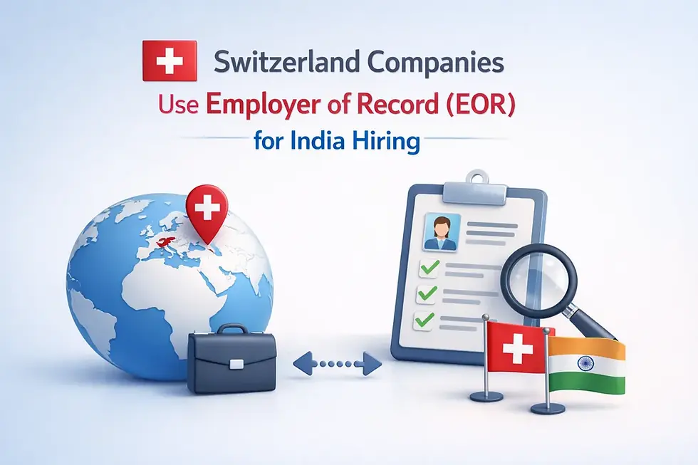 employer of record EOR Switzerland India