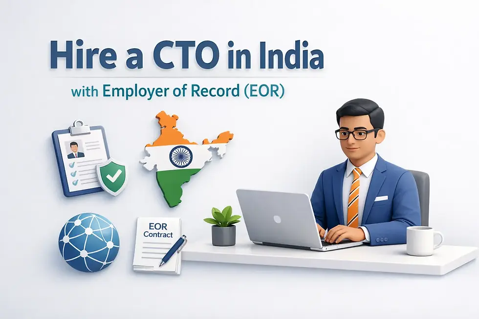 hire CTO employer of record EOR India