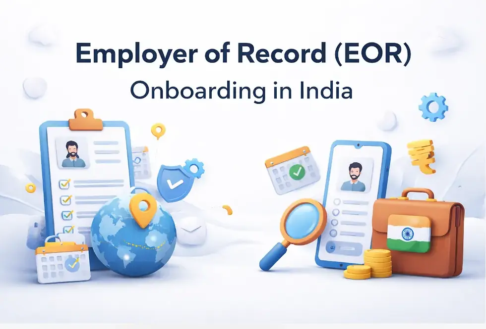 employer of record EOR onboarding timeline India