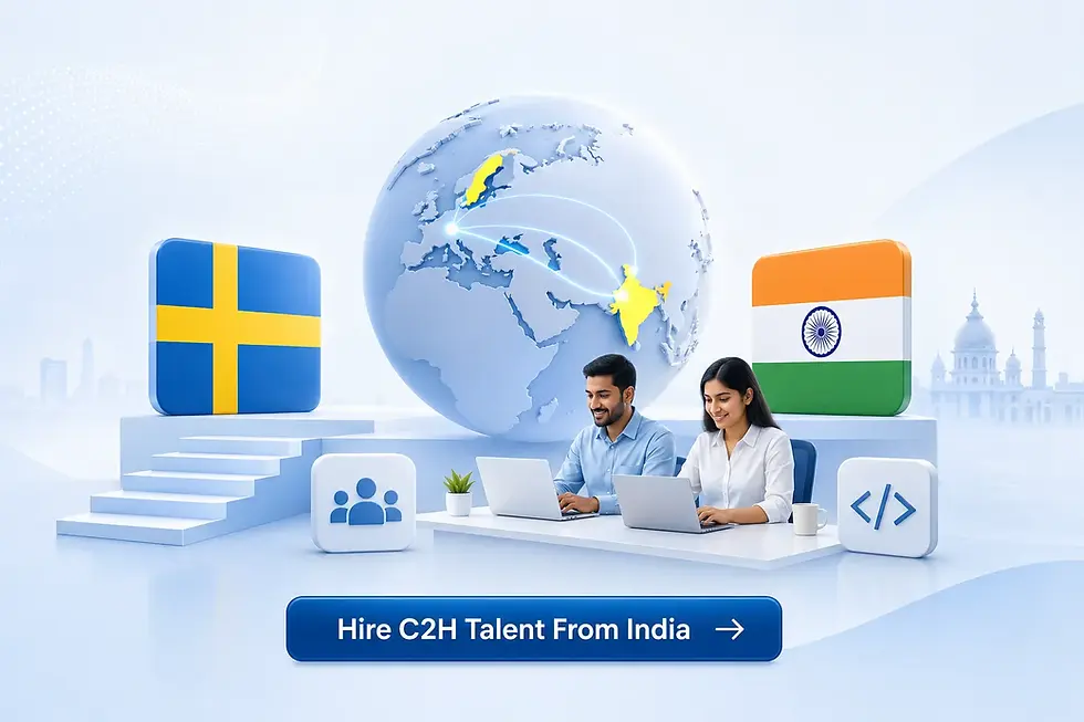 C2H talent India Sweden