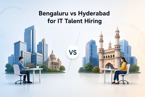 Bengaluru vs Hyderabad hire IT talent