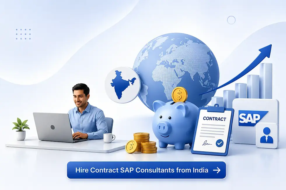 hire SAP consultants India per hour contract