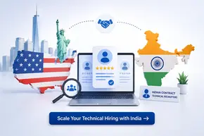 hire contract technical recruiters India US